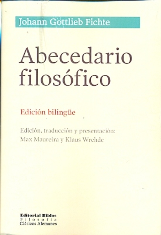 ABECEDARIO FILOSÓFICO. ED. BILINGÜE