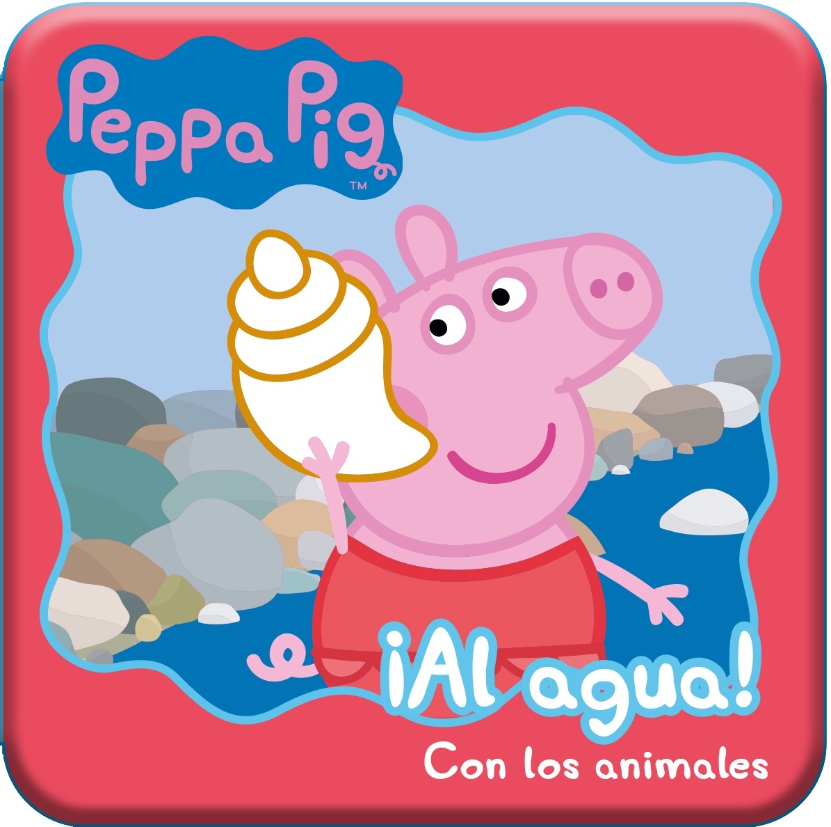 LIBROS DE BAÑO PEPPA PIG - ANIMALES