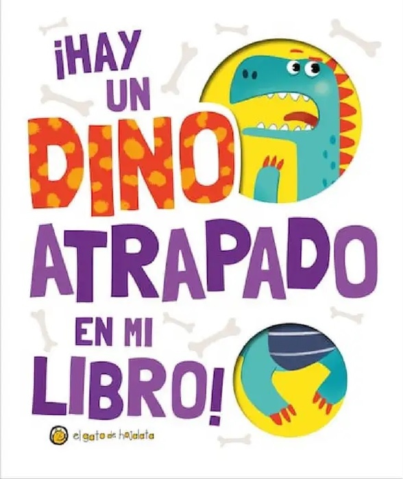 ¡HAY UN DINO ATRAPADO EN MI LIBRO!