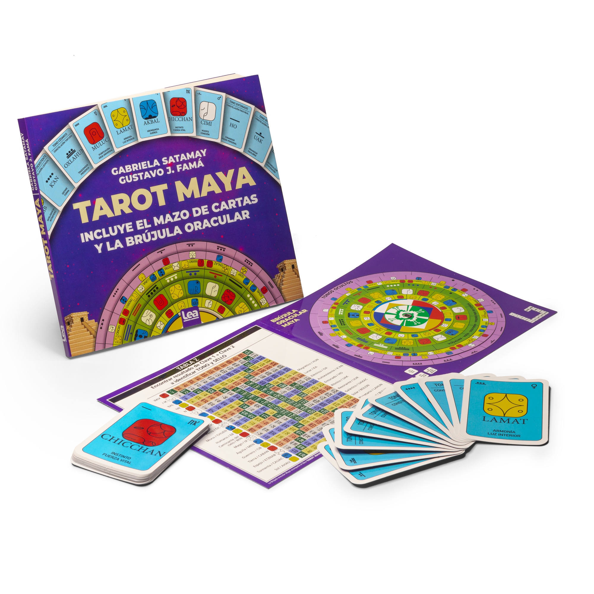 TAROT MAYA - INCLUYE EL MAZO DE CARTAS Y LA BRÚJULA ORACULAR