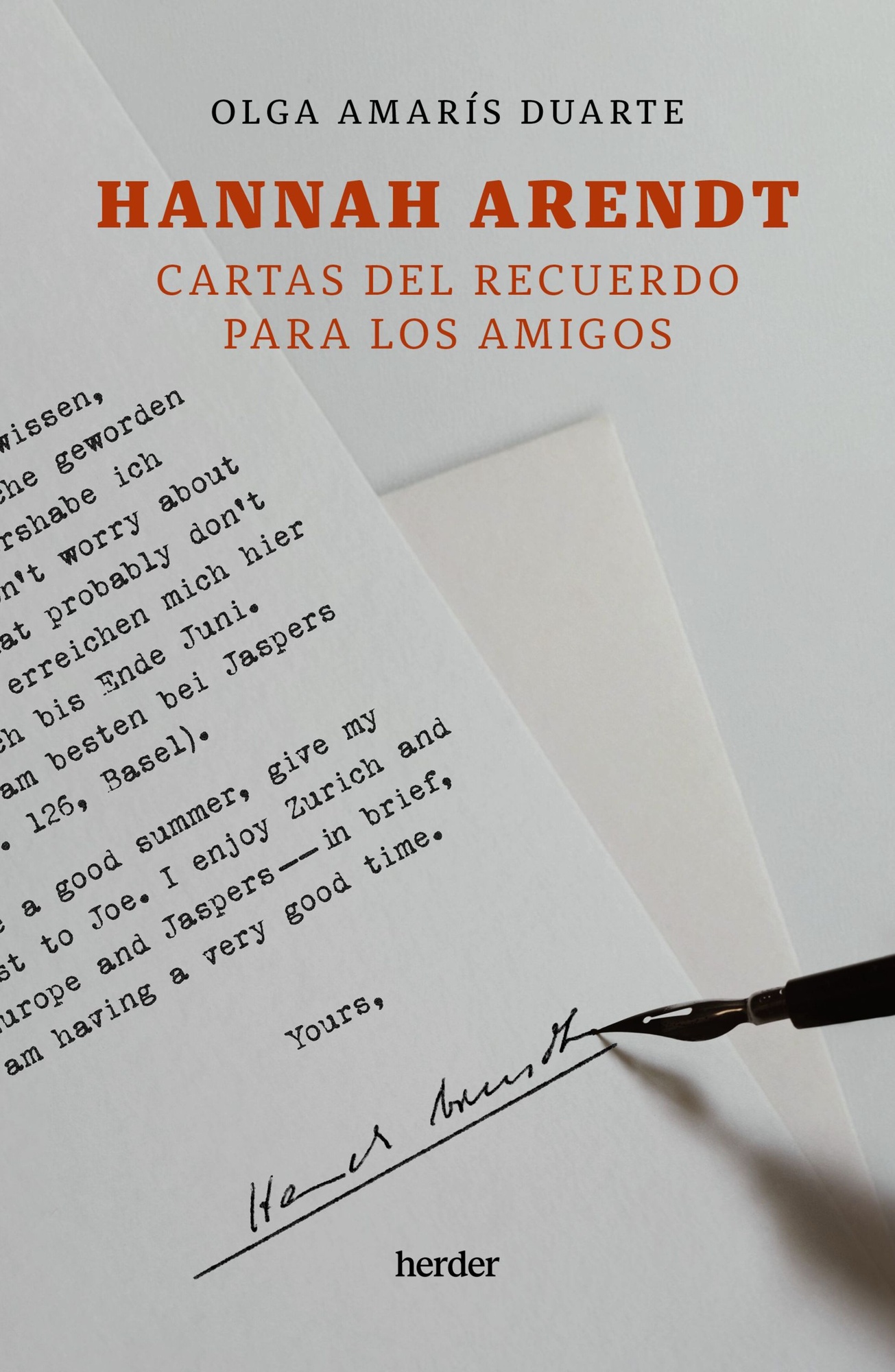 HANNAH ARENDT - CARTAS DEL RECUERDO PARA LOS AMIGOS