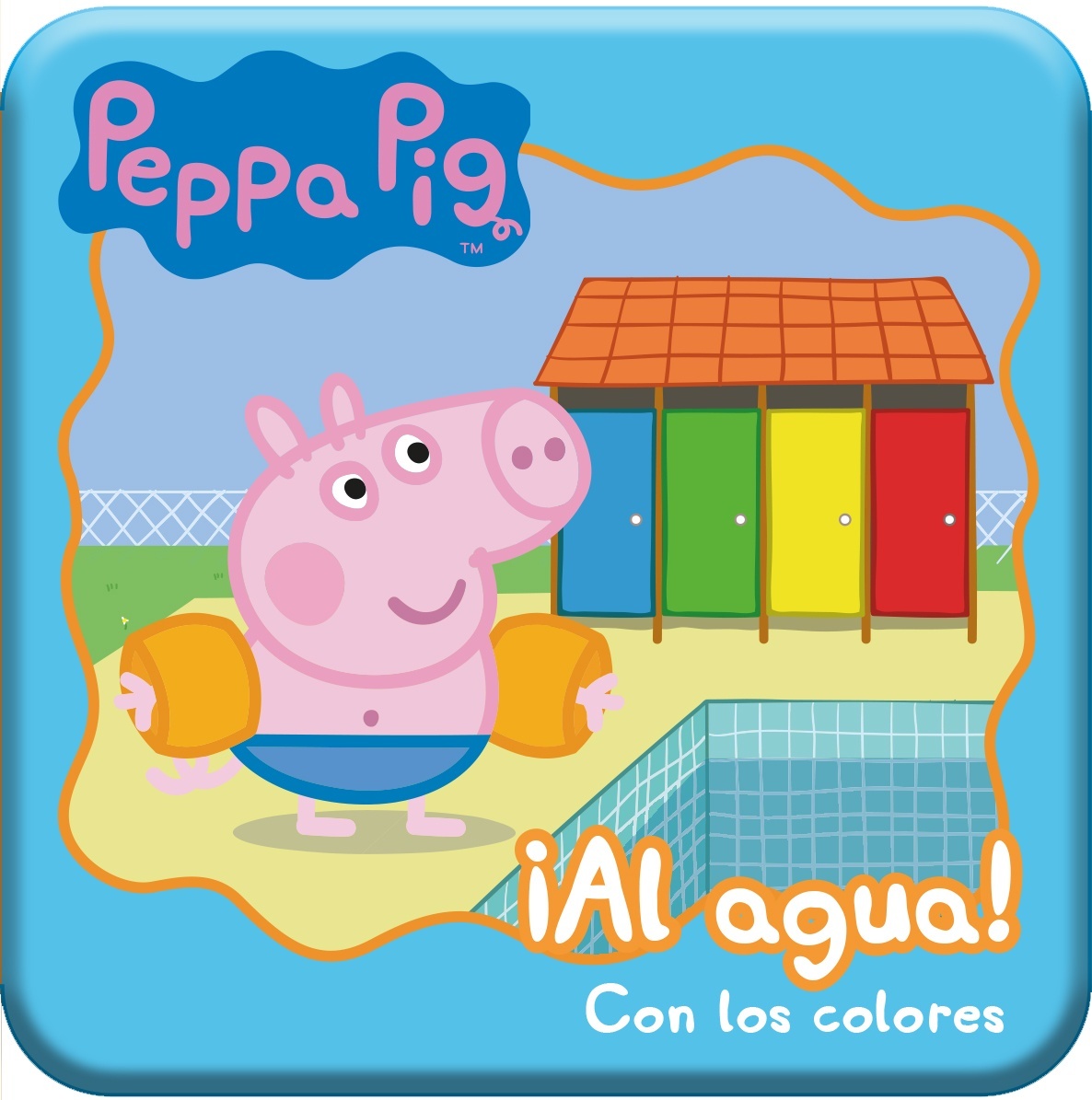 LIBROS DE BAÑO PEPPA PIG - COLORES