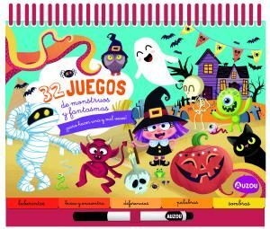 BUSCA Y ENCUENTRA :32 JUEGOS DE MONSTRUOS Y FANTASMAS ¡PARA HACER UNA Y MIL VECES!