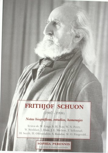 FRITHJOF SCHUON 1907-1998