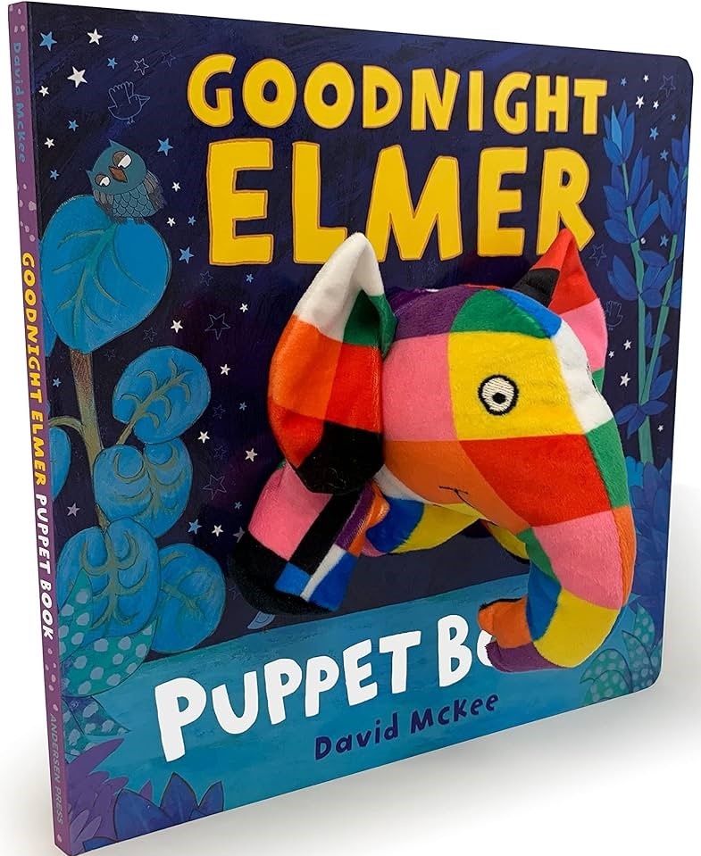 GOODNIGHT ELMER PUPPET BOOK