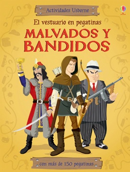 MALVADOS Y BANDIDOS. VESTUARIO EN PEGATINAS