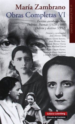 OBRAS COMPLETAS VI MARIA ZAMBRANO