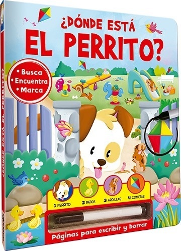 BUSCA ENCUENTRA MARCA DONDE ESTA EL PERRO