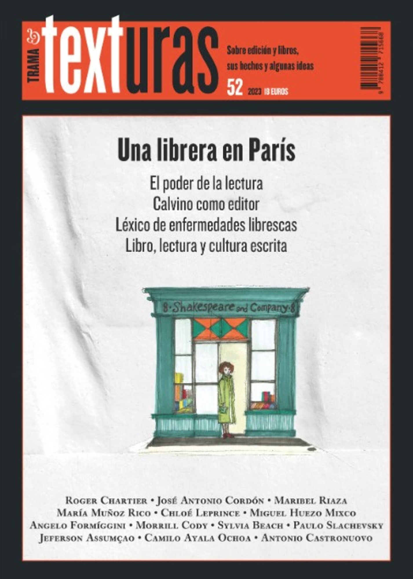TEXTURAS 52: UNA LIBRERA EN PARÍS