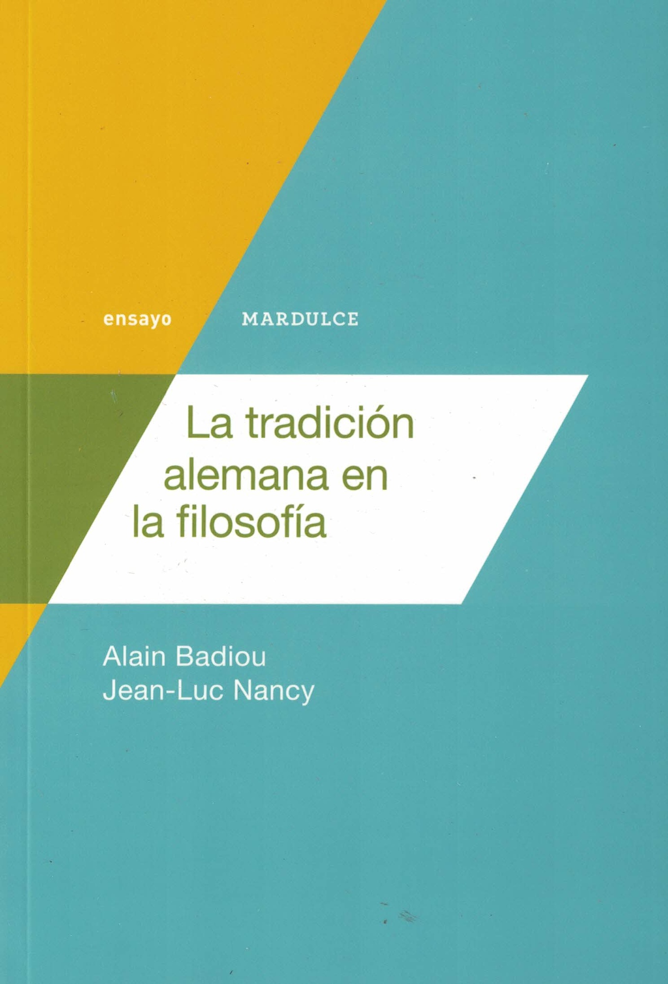 LA TRADICIÓN ALEMANA EN LA FILOSOFÍA