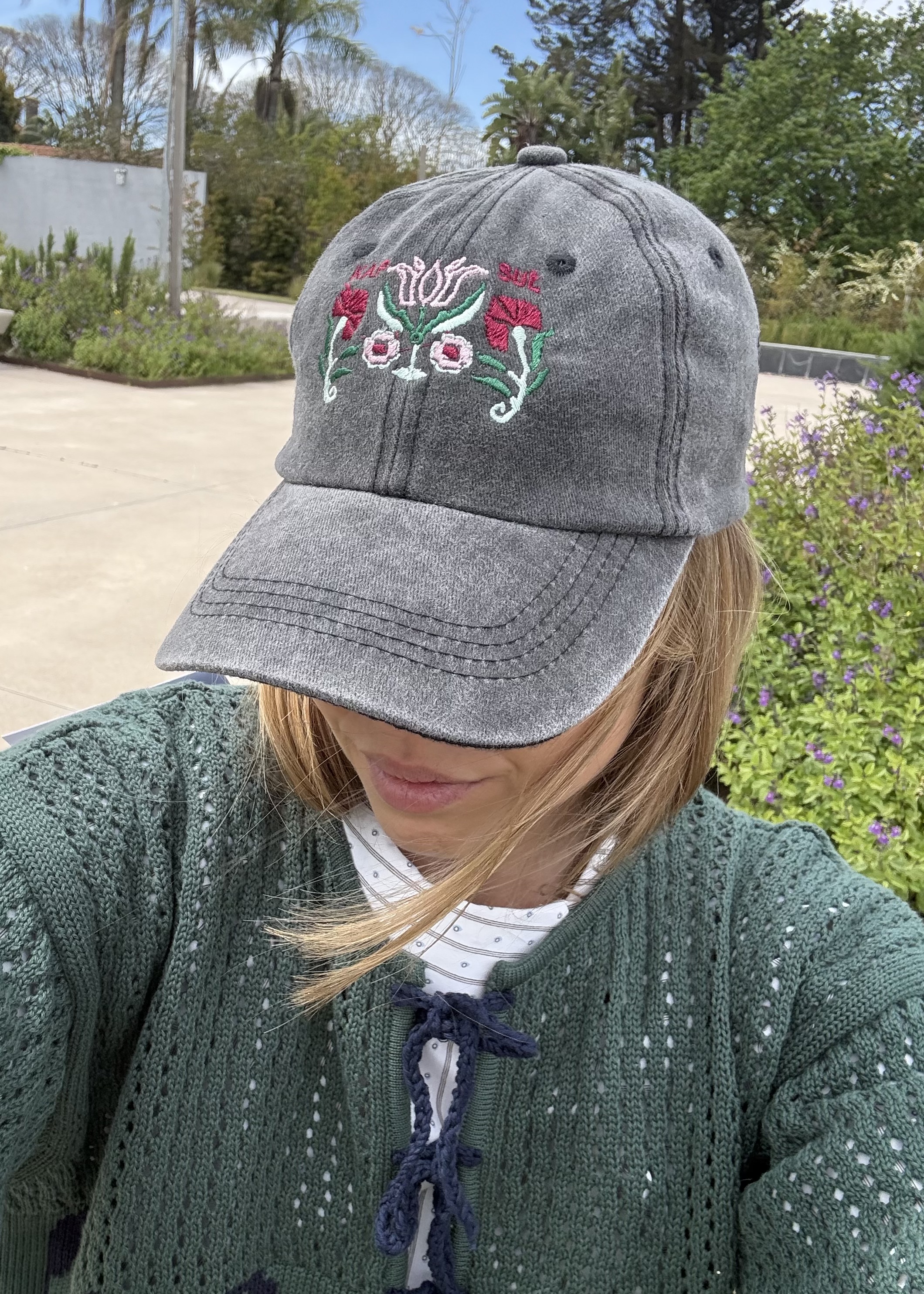 GORRO FLOR