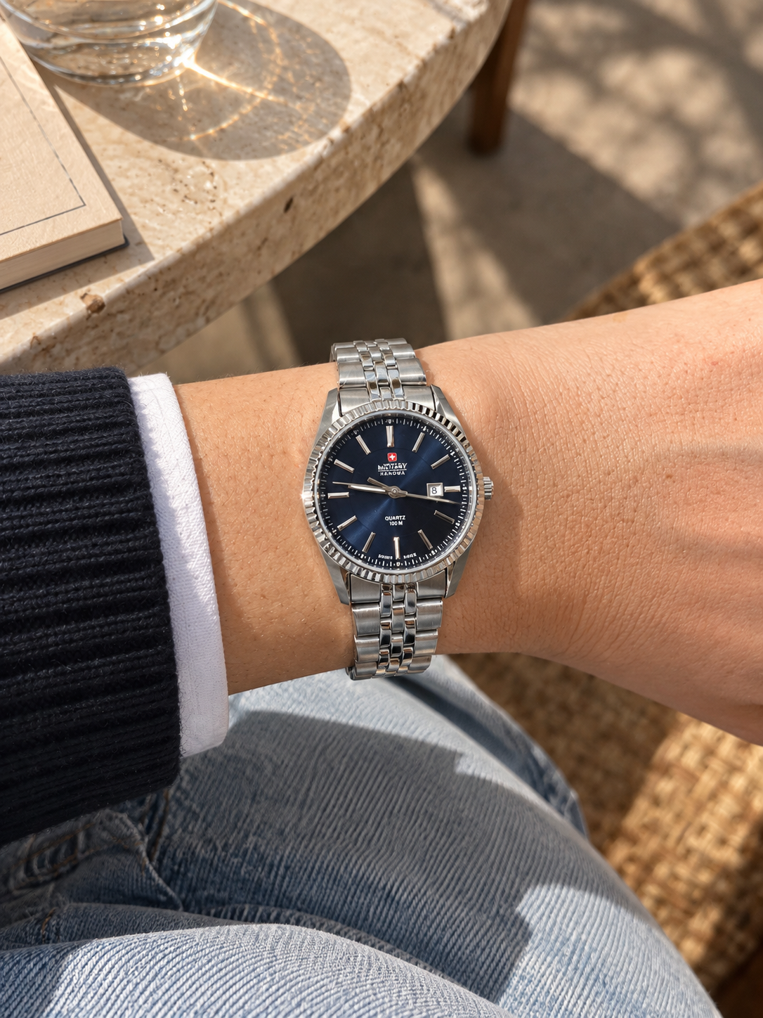 Reloj Swiss Military Dama con esfera azul