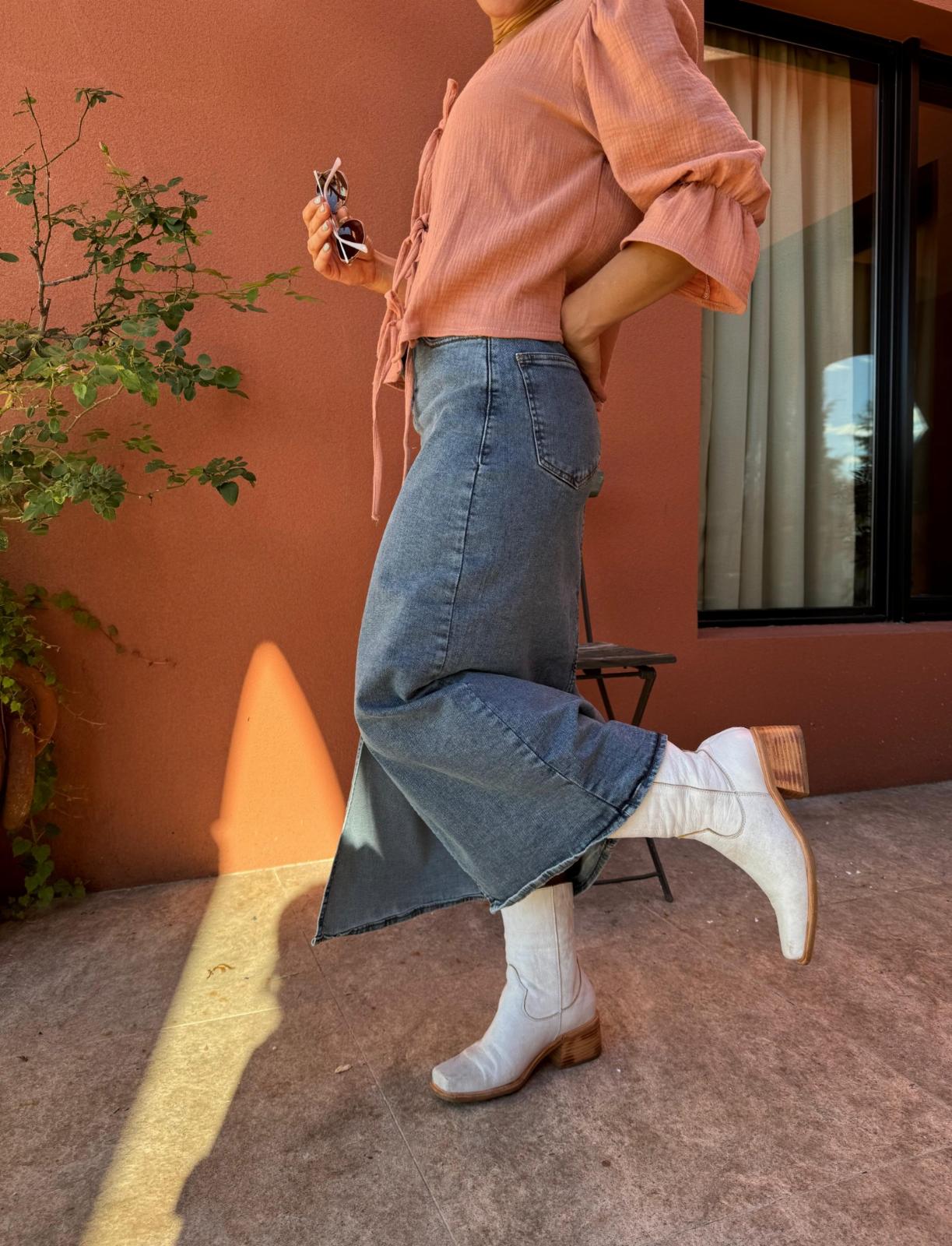 Falda Jean Chowie