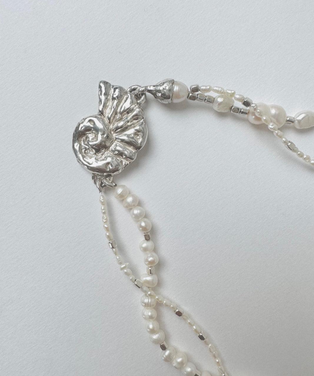 collar /pulsera nautilo