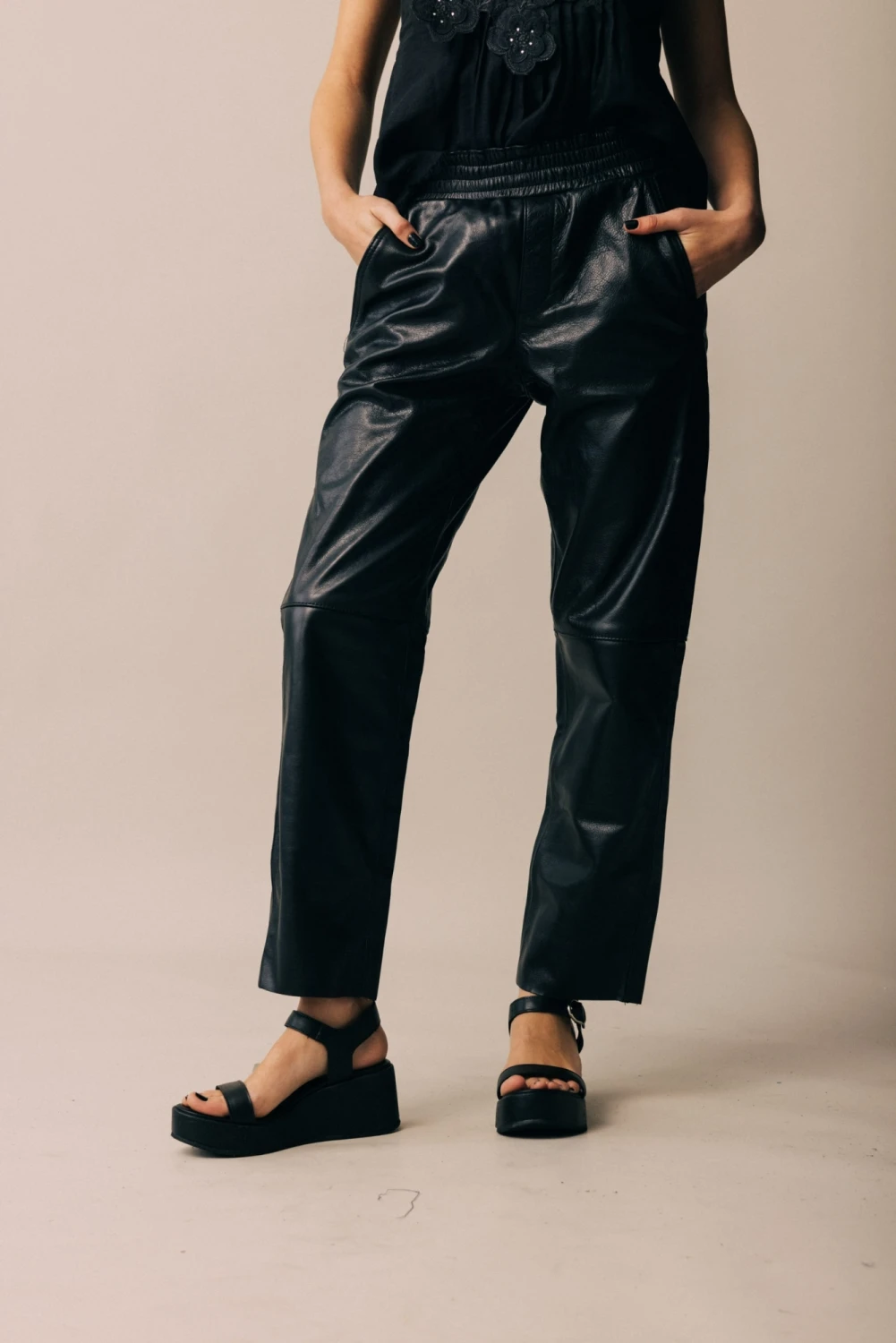 Leather Babucha