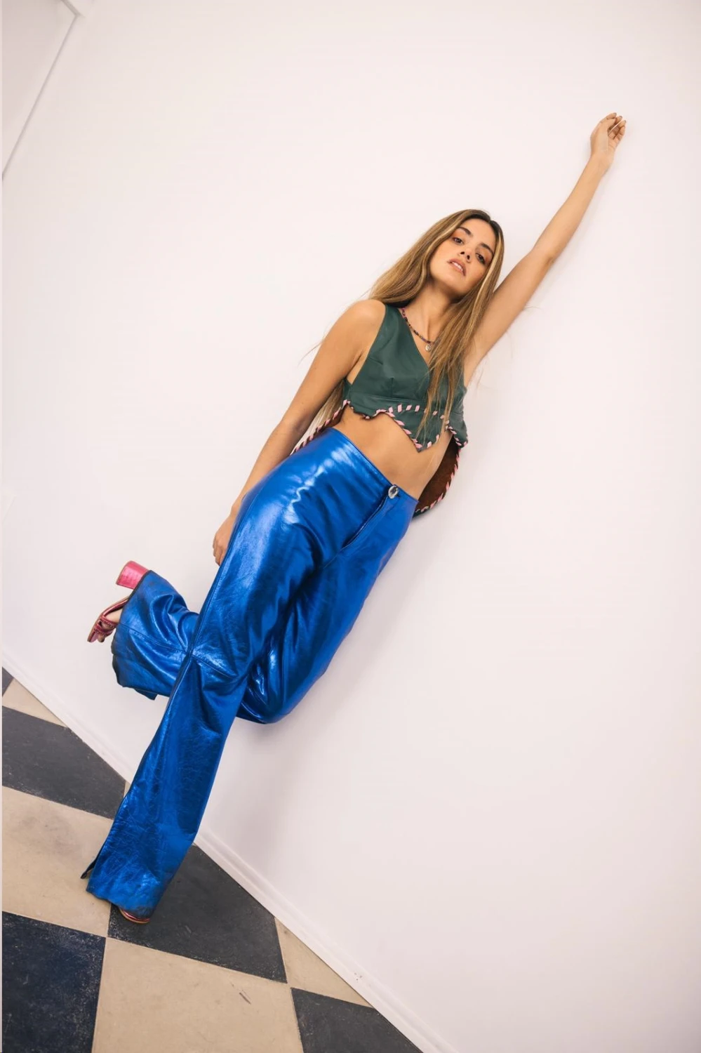 Formal Leather Pants Galácticos