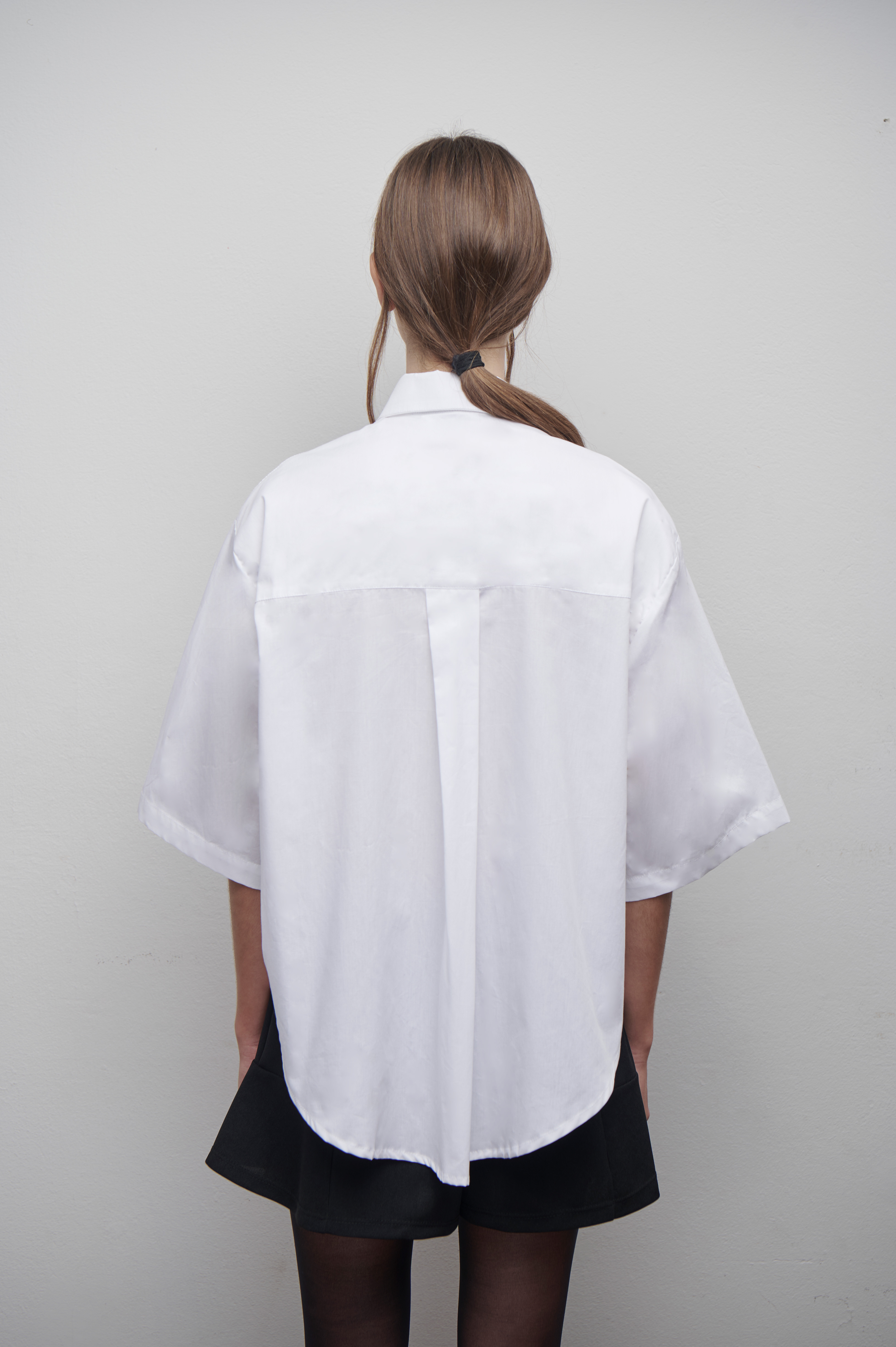 Camisa manga corta de algodón