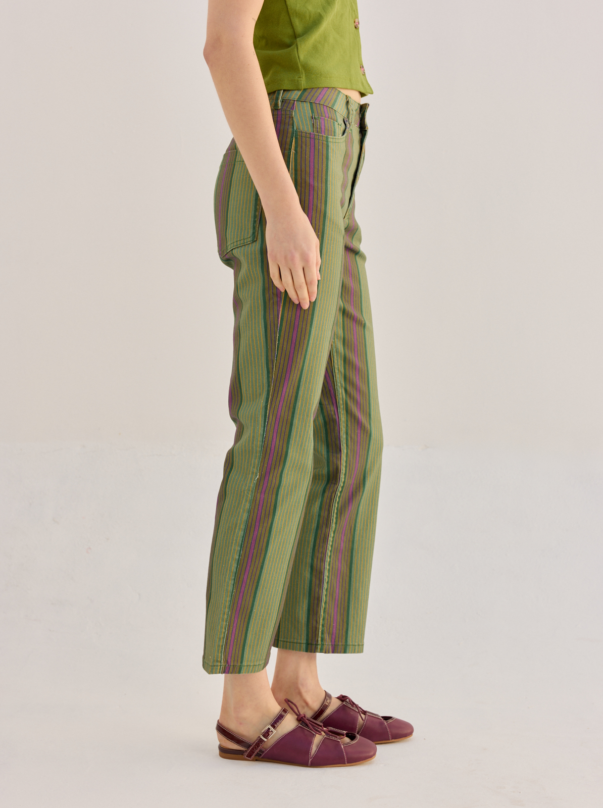 pantalón stripado