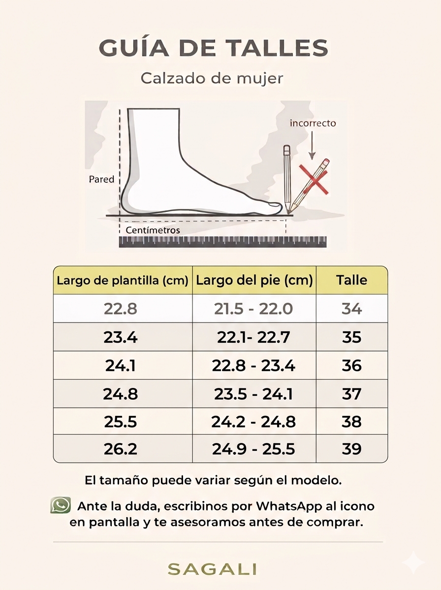 Guía de talles