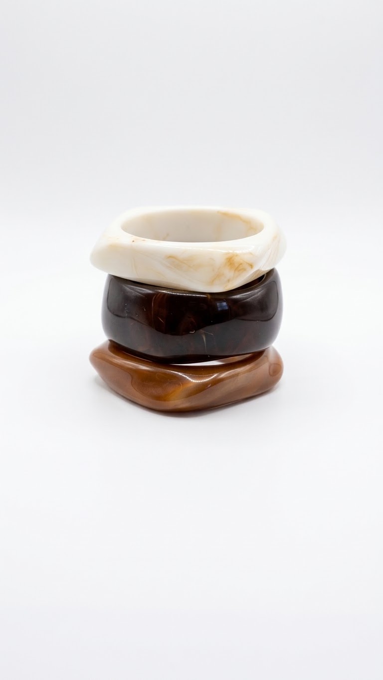 PULSERA ACRILICO AURA - AIRE
