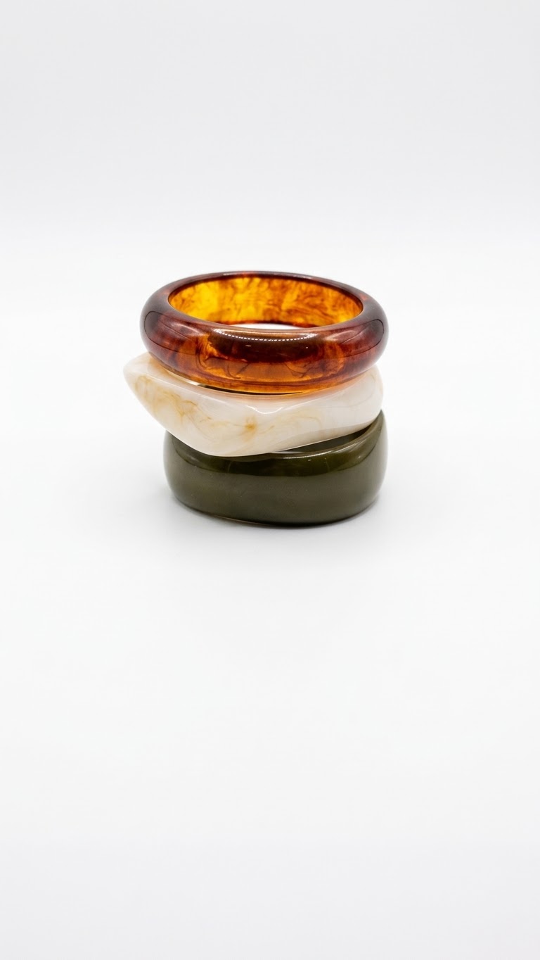 PULSERA ACRILICO AURA