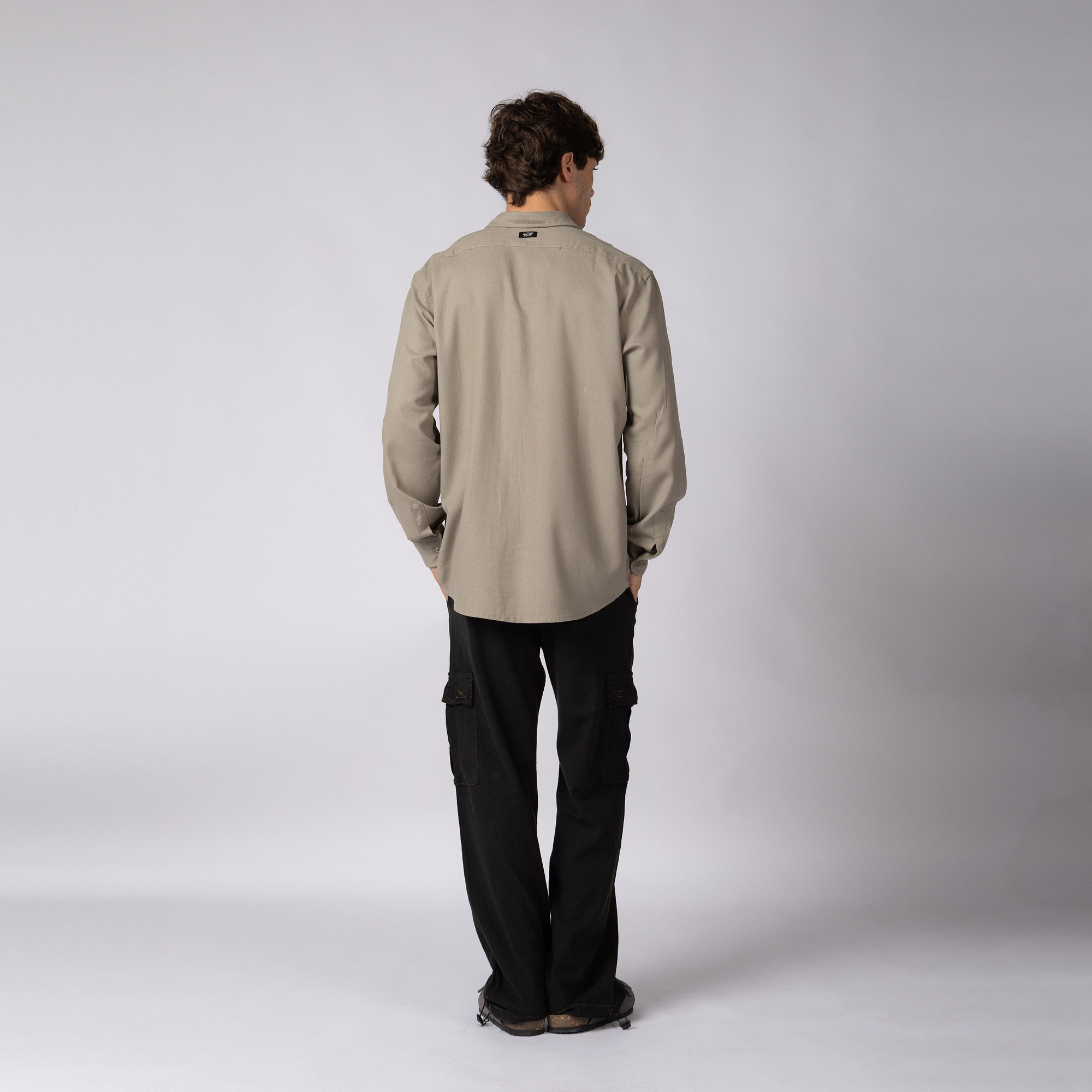 Camisa Manga Larga Lino Raze