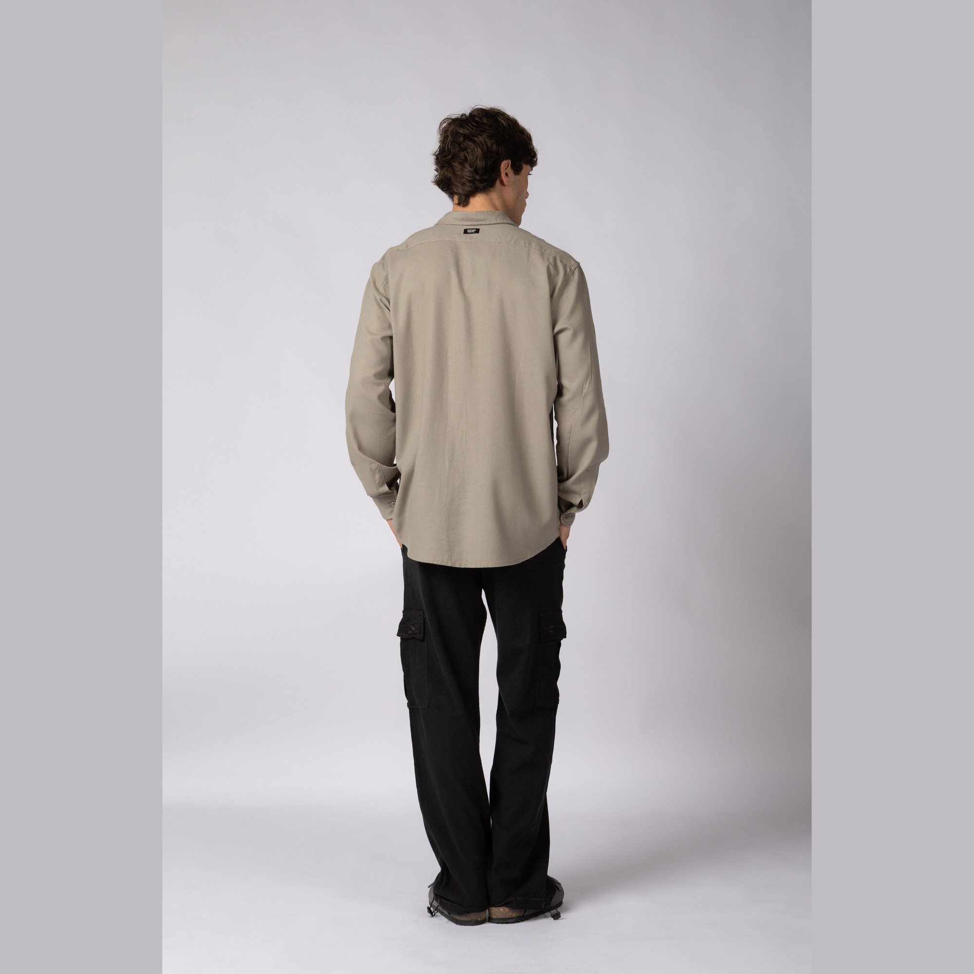 Camisa Manga Larga Lino Raze