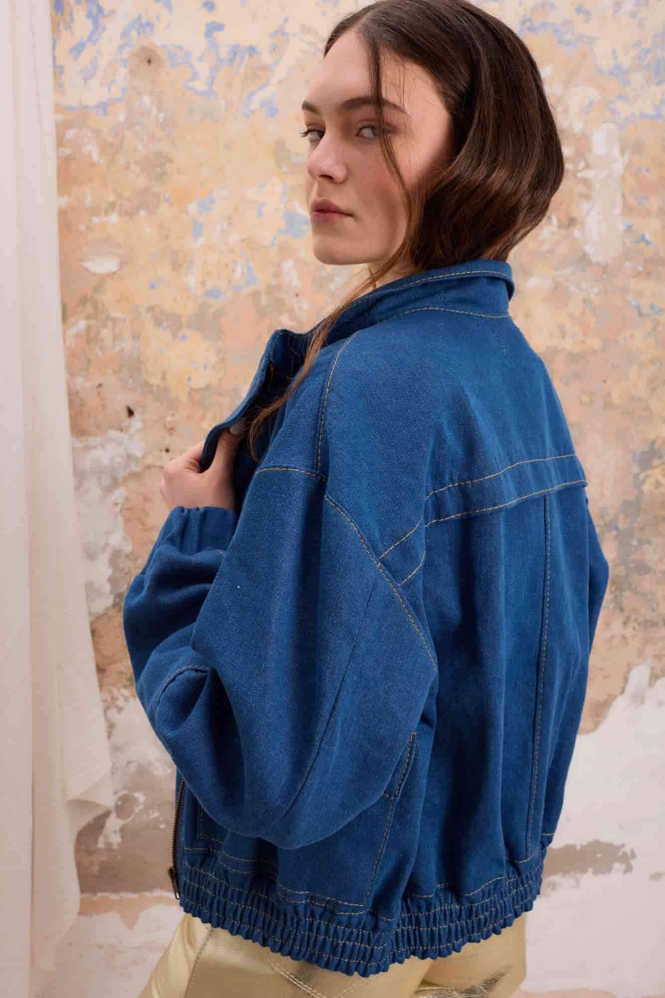 Blue jean jacket