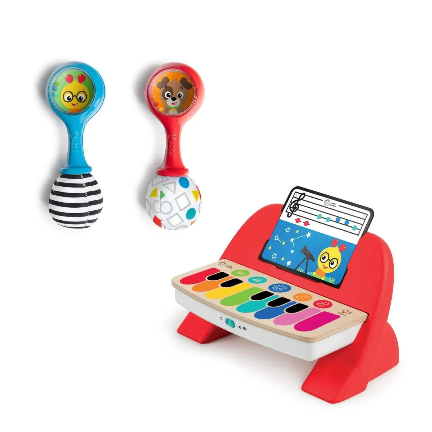 Baby Einstein Set Musical Piano + Maracas