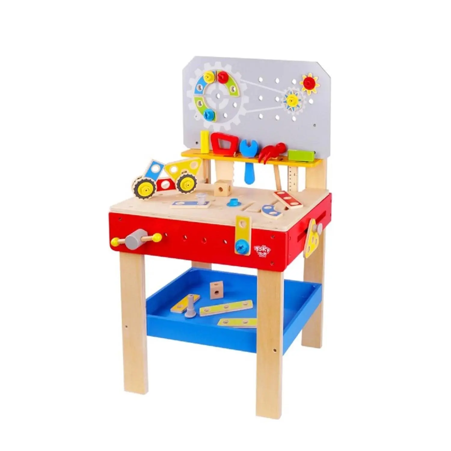 Tooky Toy Estación de Trabajo con Herramientas 48 pz Deluxe