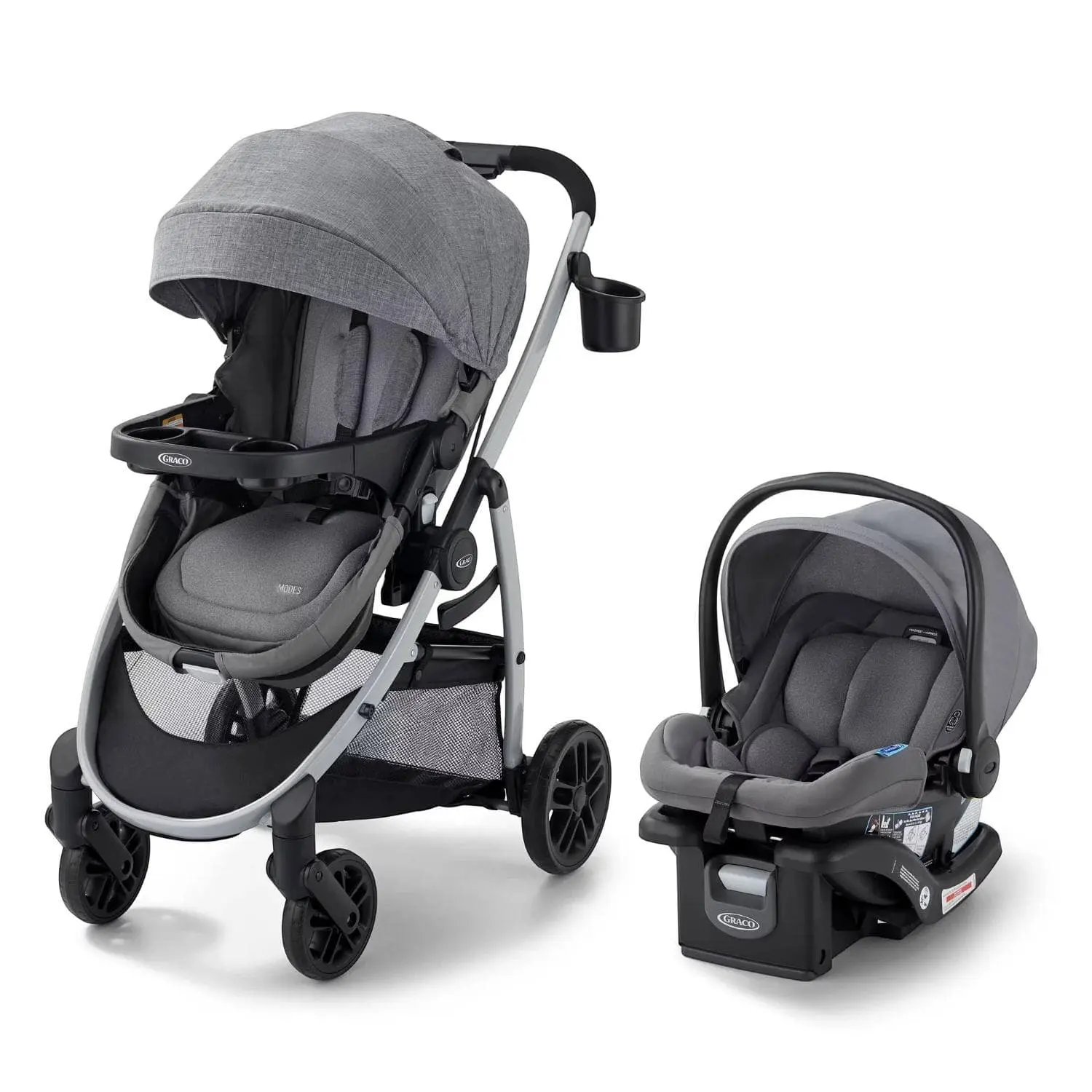 Graco Travel System MODES PRAMMETTE LX asiento 2 en 1 con babysilla y base
