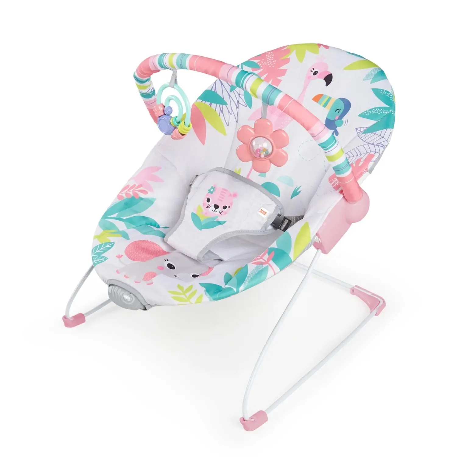 Bright Starts Bouncer Flamingo Vibes