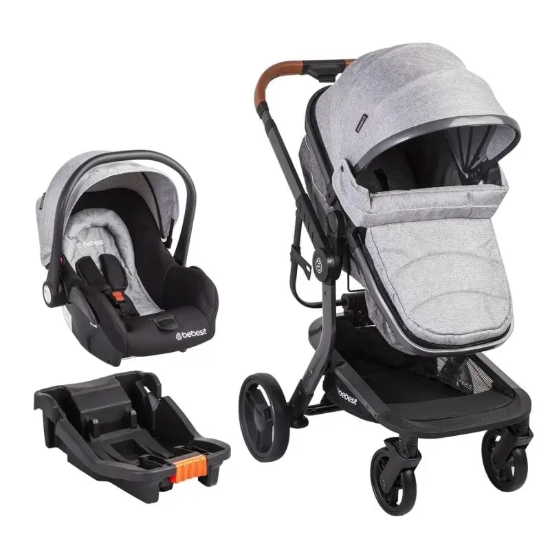 Bebesit Travel System TAURUS con Babysilla y Base con Isofix