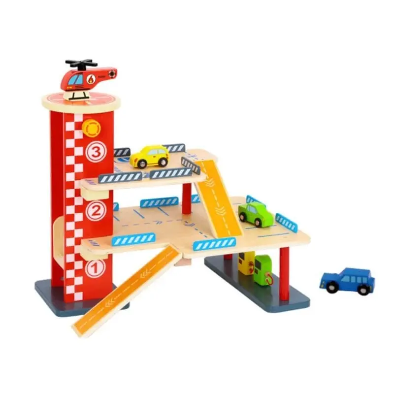 Tooky Toy Estacionamiento de 3 Pisos 22 pzs