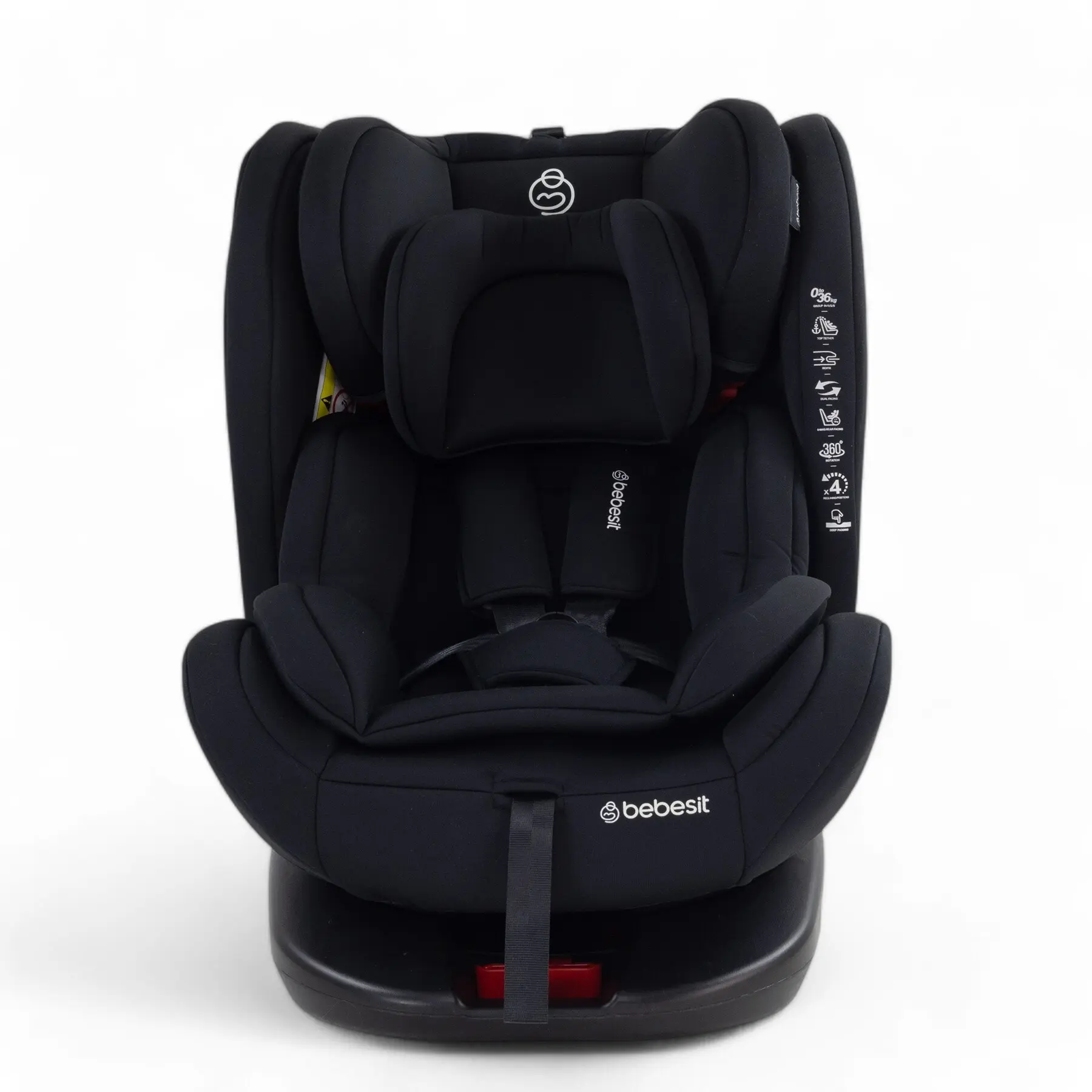 Bebesit Saturn º 0-36 kg Isofix NEGRO