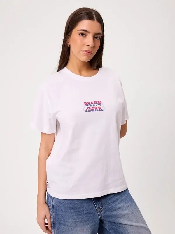 Remera Rusty Marlena – Blanco