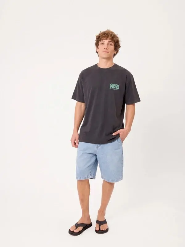 Remera Rusty Oceana – Negro