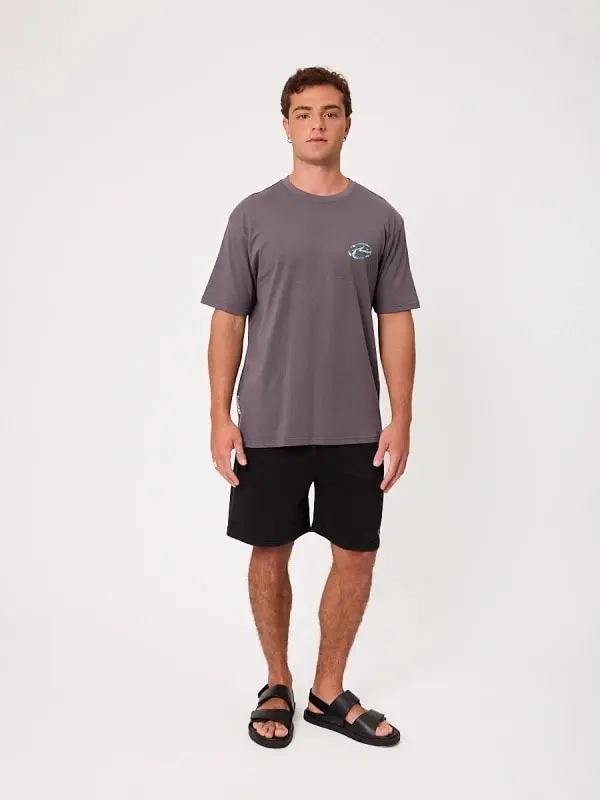 Remera Rusty Rogers – Gris Oscuro