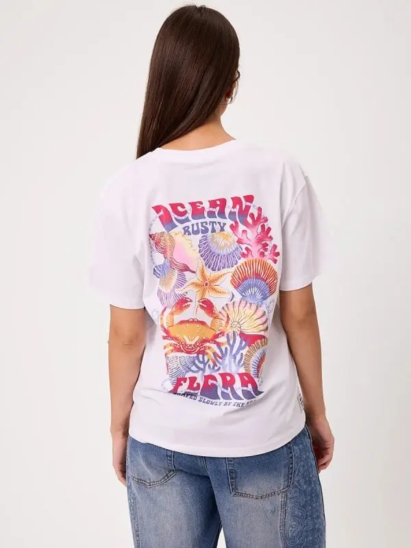 Remera Rusty Marlena – Blanco