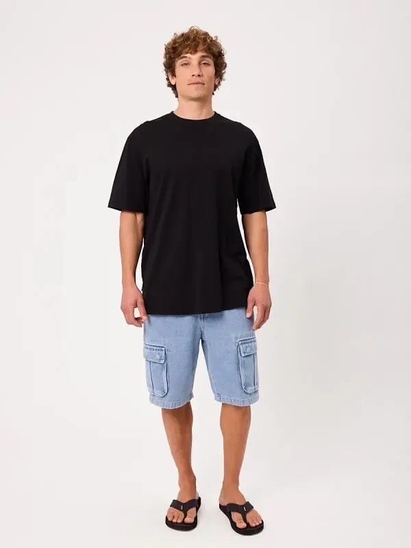 Remera Rusty Lukina S27 – Negro