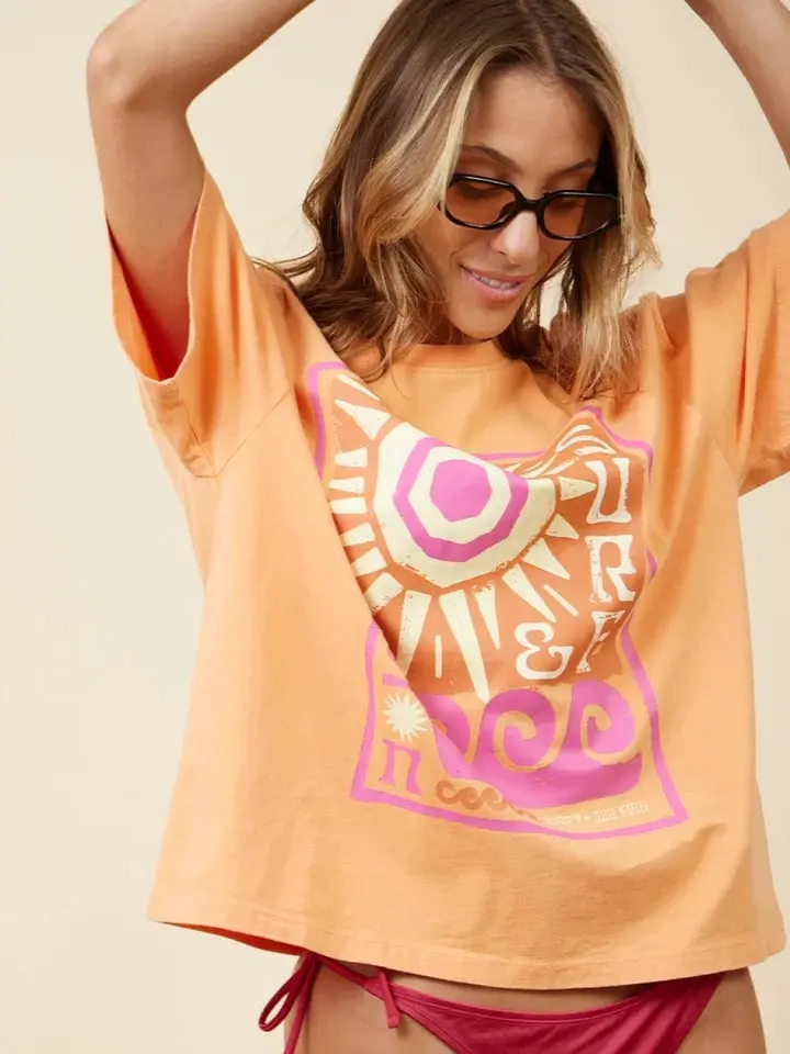 Remera Rusty Baku – Naranja