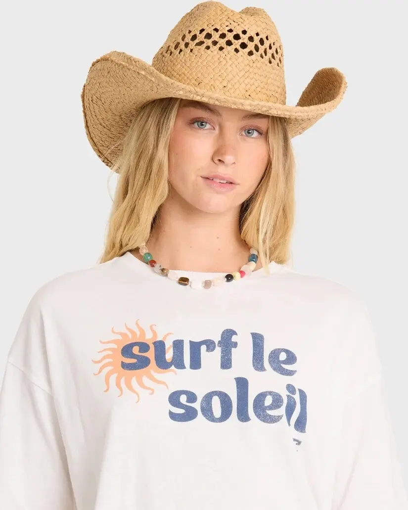 Remera Billabong Surf Le Soleil SS – Beige