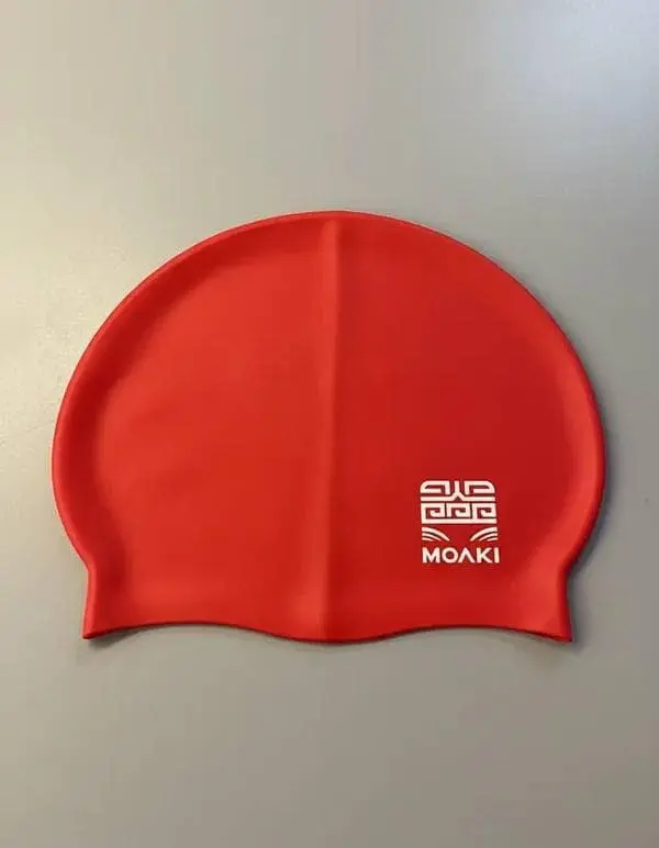 Gorra de Natacion Moaki Silicone – Roja