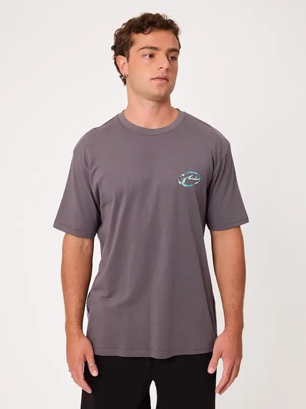 Remera Rusty Rogers – Gris Oscuro
