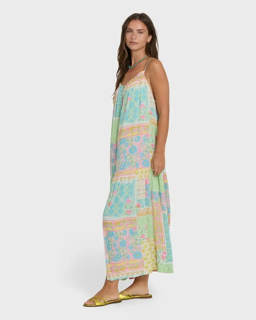 Vestido Billabong Perla Maxi – Blanco