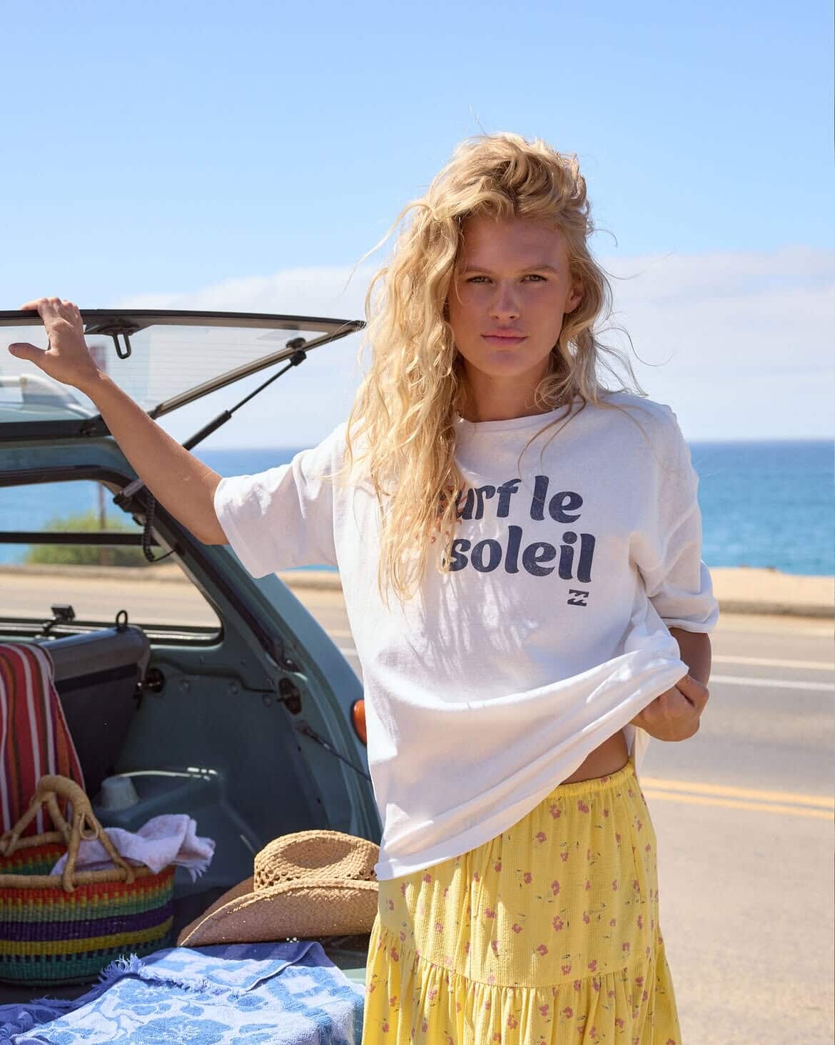 Remera Billabong Surf Le Soleil SS – Beige - BAJAMAR SURF Y SKATE SHOP