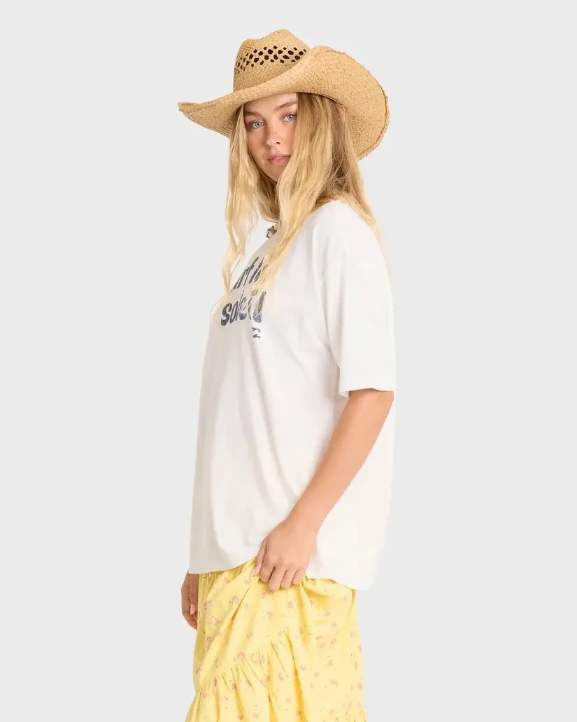 Remera Billabong Surf Le Soleil SS – Beige