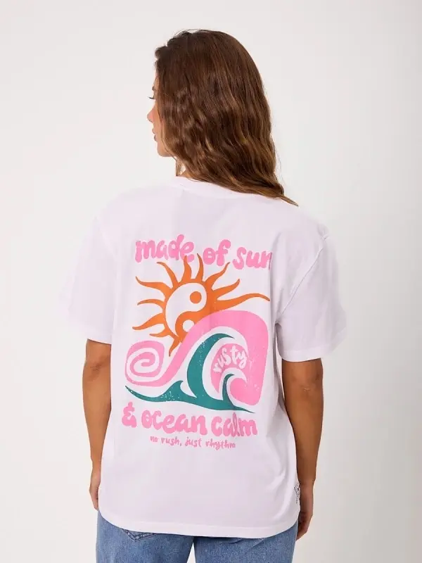 Remera Rusty Solanas – Blanco