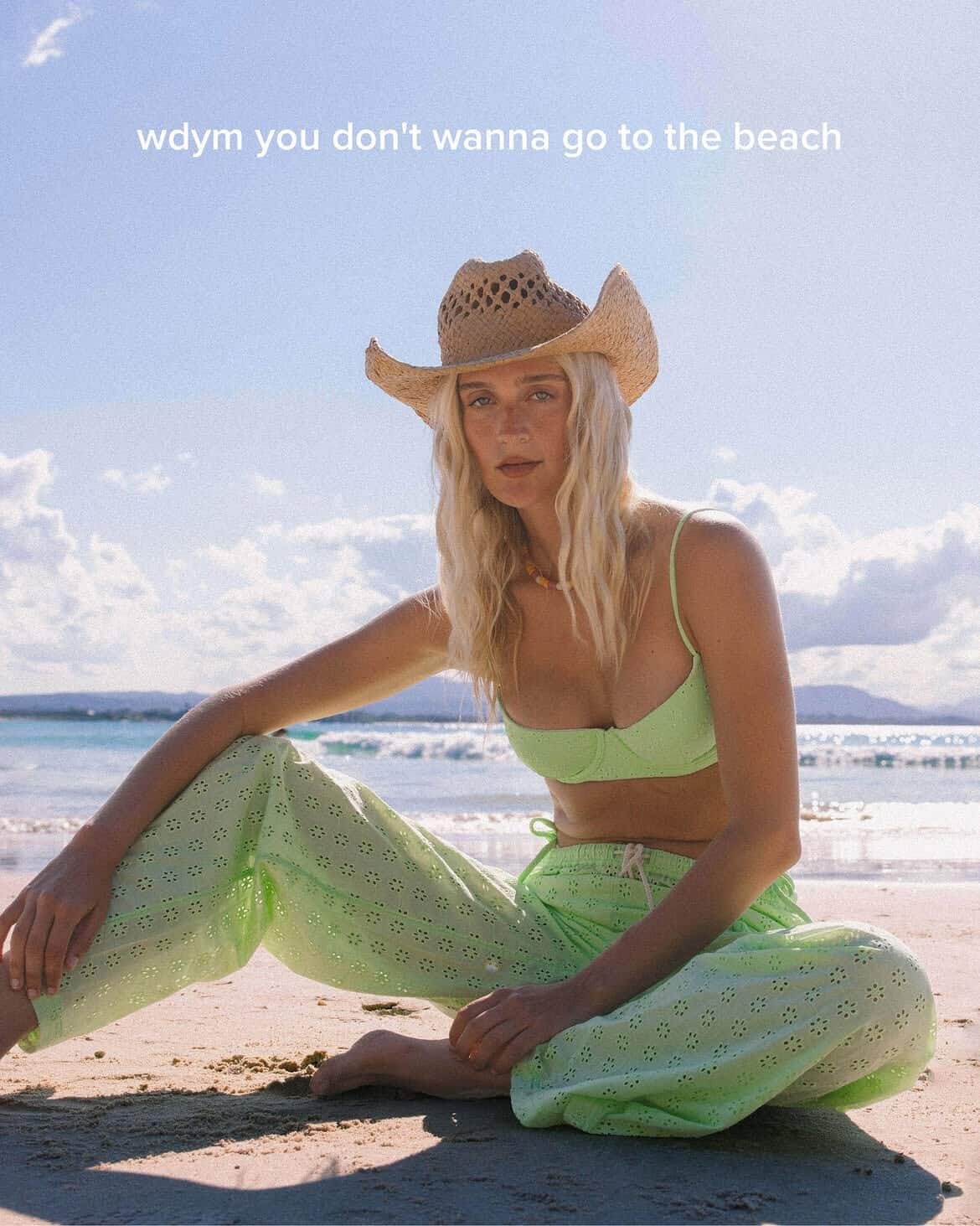 Pantalon Billabong Sun Lit Cover Up Pnt – Verde