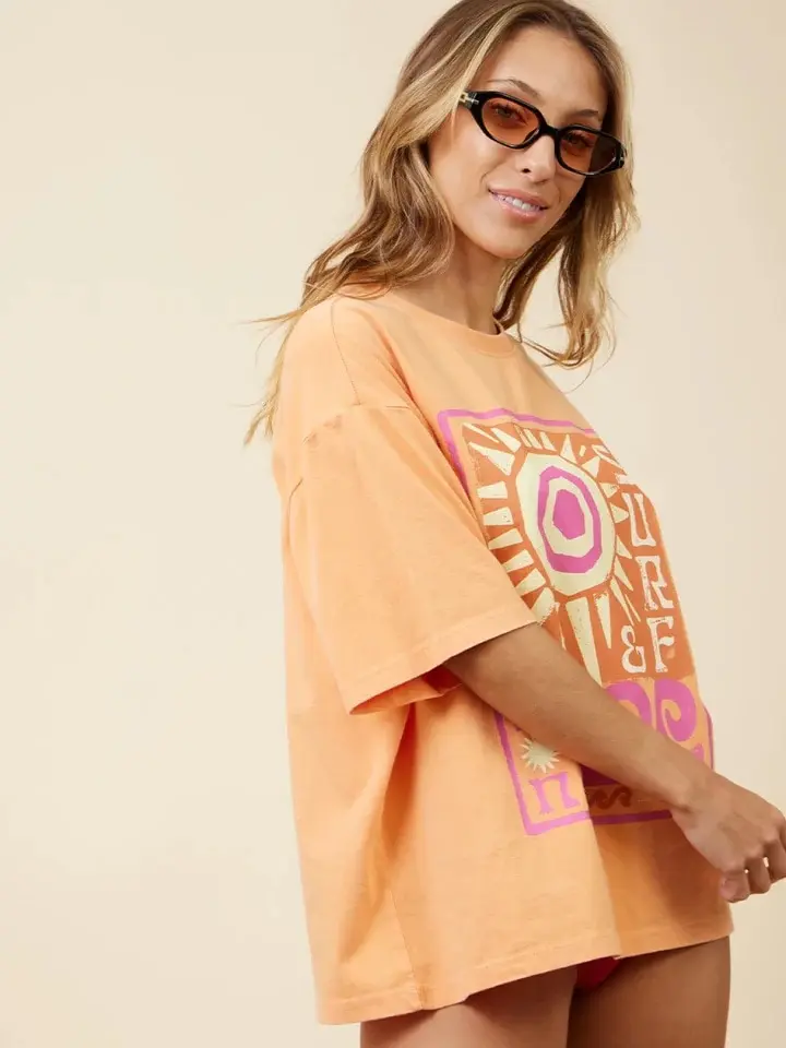 Remera Rusty Baku – Naranja